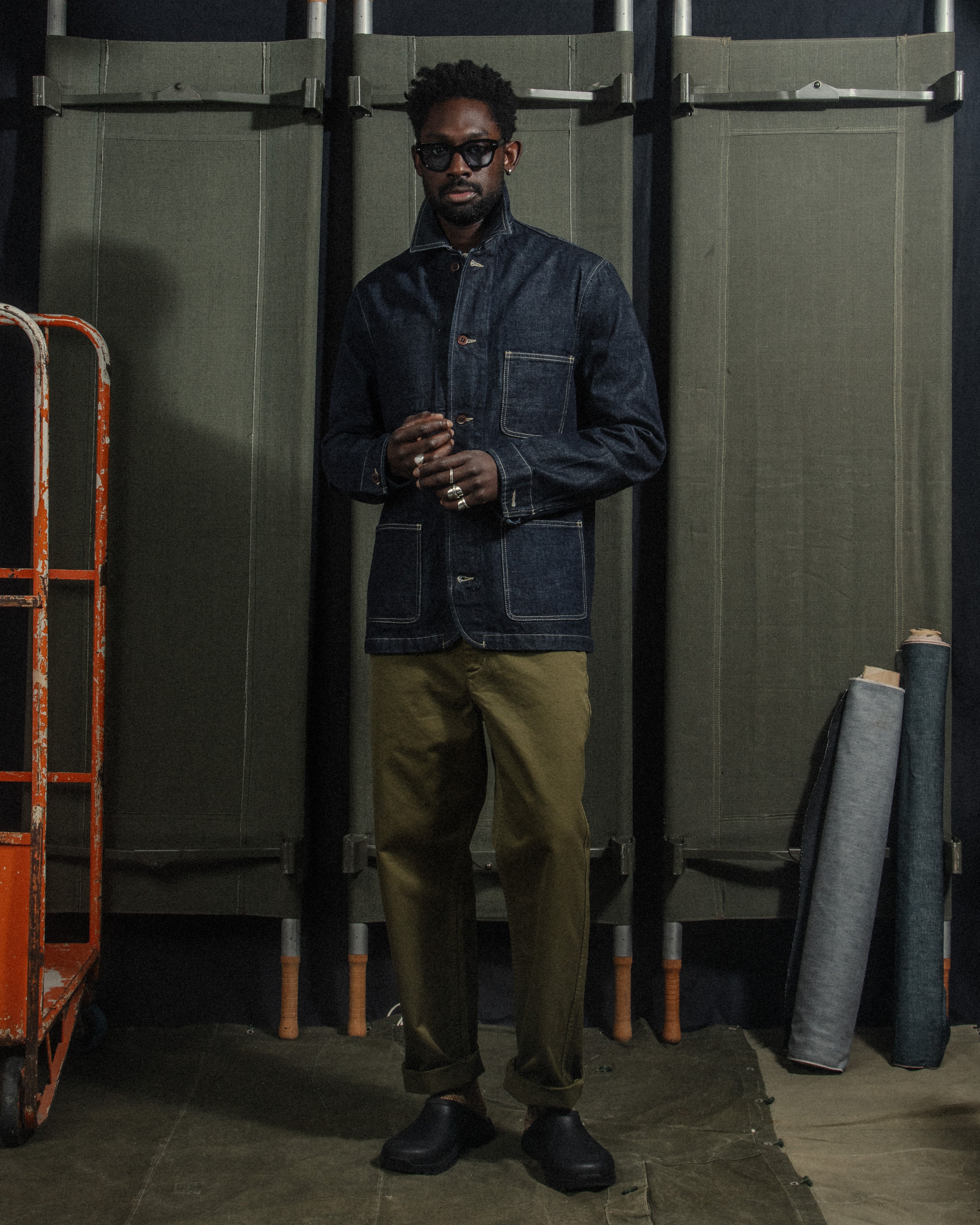 Veste de travail Selvedge