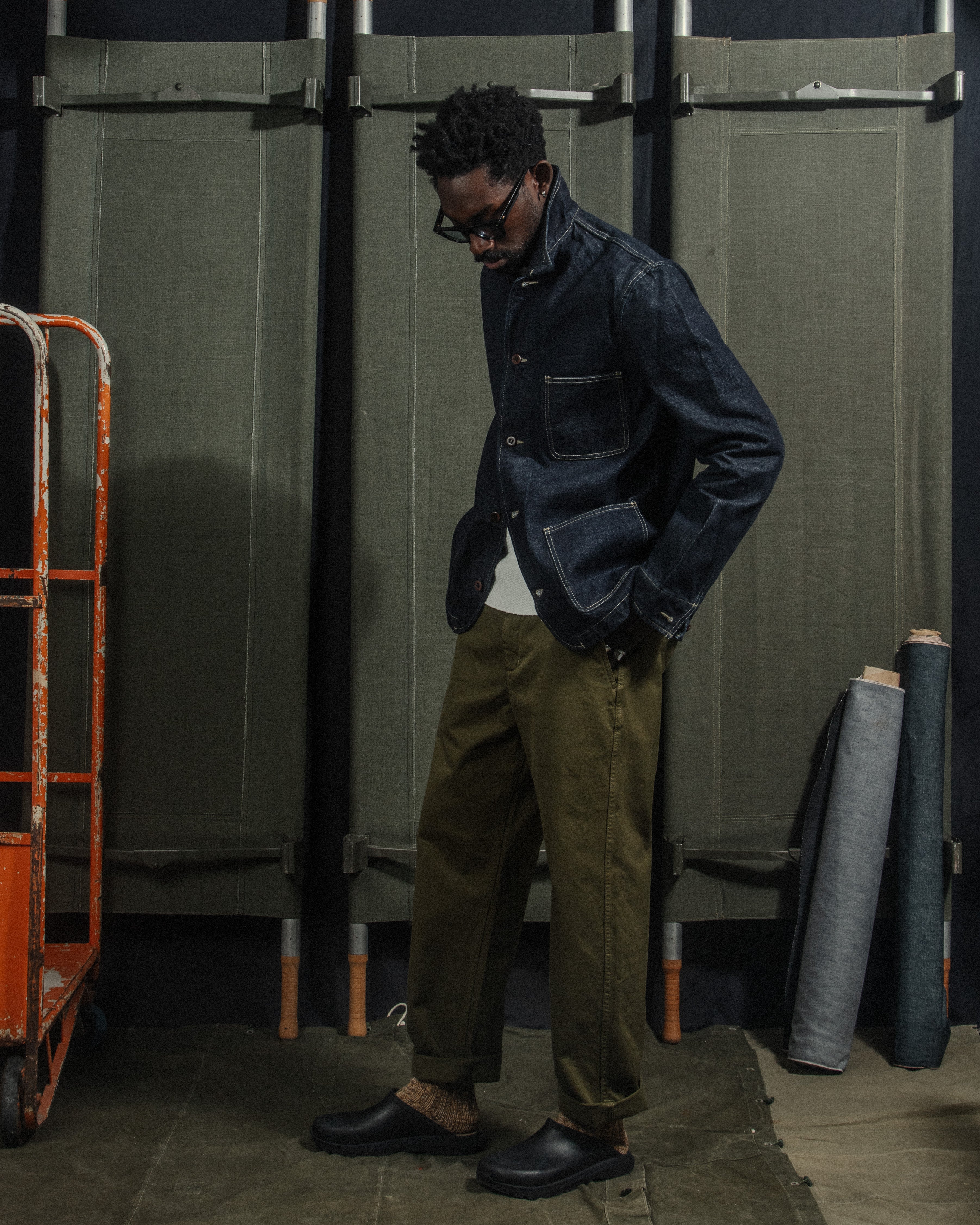 Selvedge work jacket
