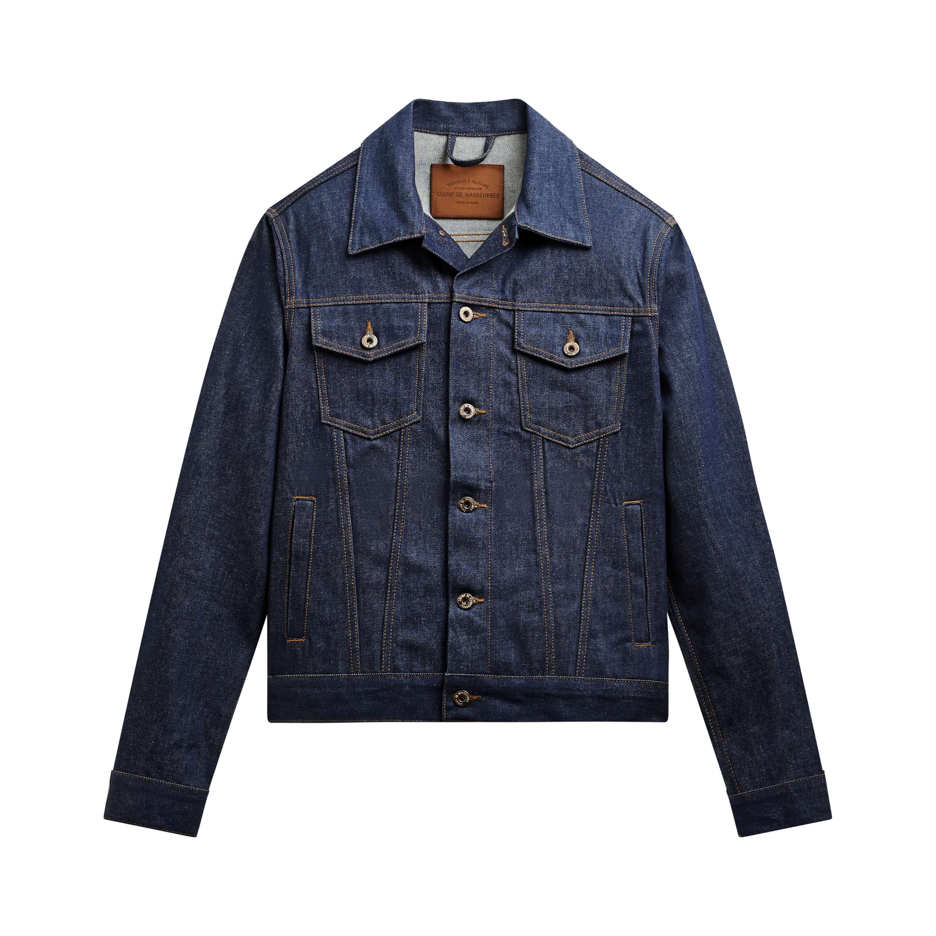 BLOUSON JEANS BRUT - Champ de Manoeuvres