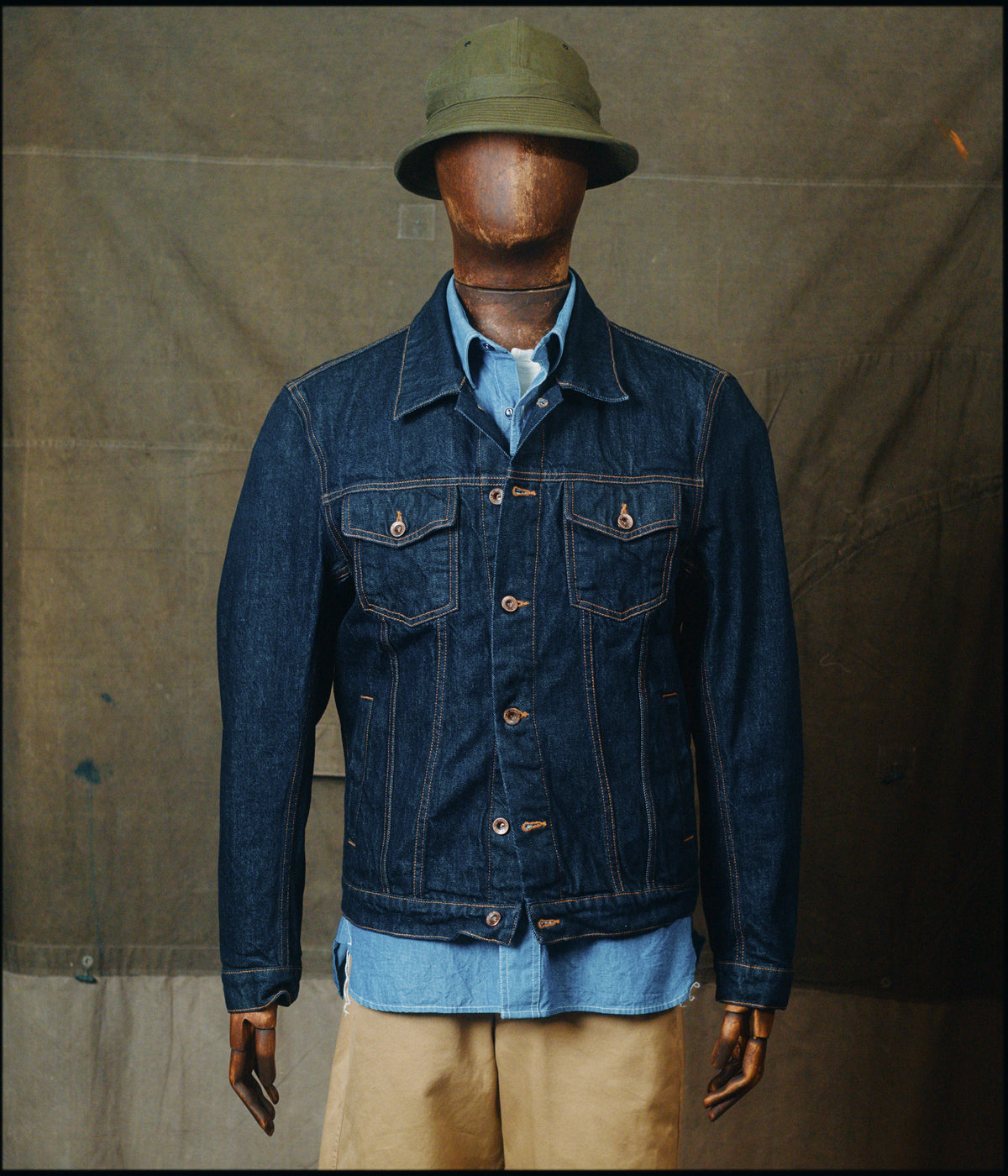 BLOUSON JEANS BRUT