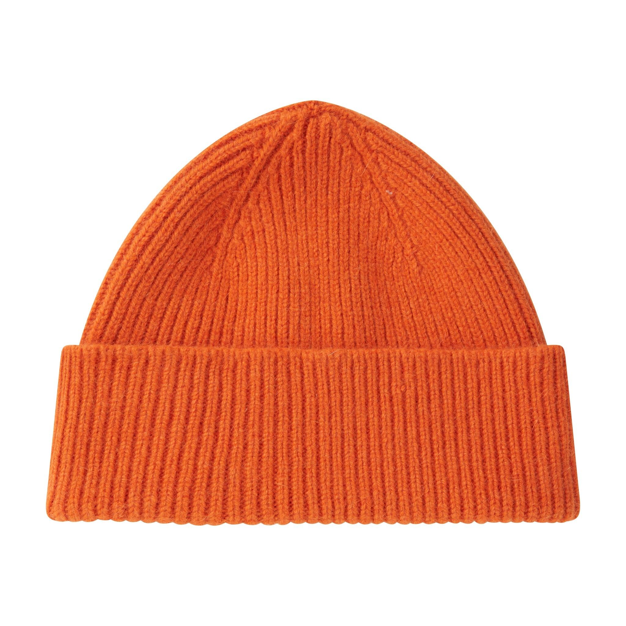 Bonnet Laine Vintage orange - Champ de Manoeuvres