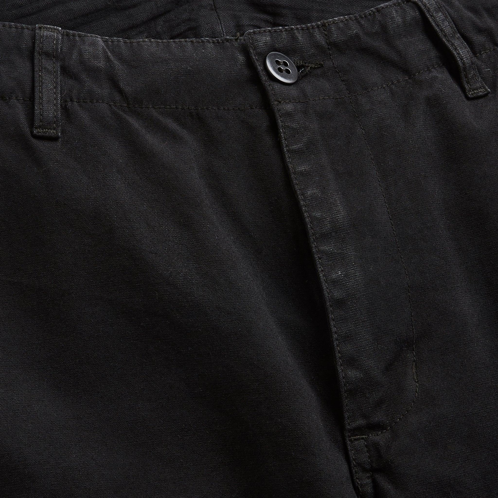 Cargo Pant Noir - Champ de Manoeuvres