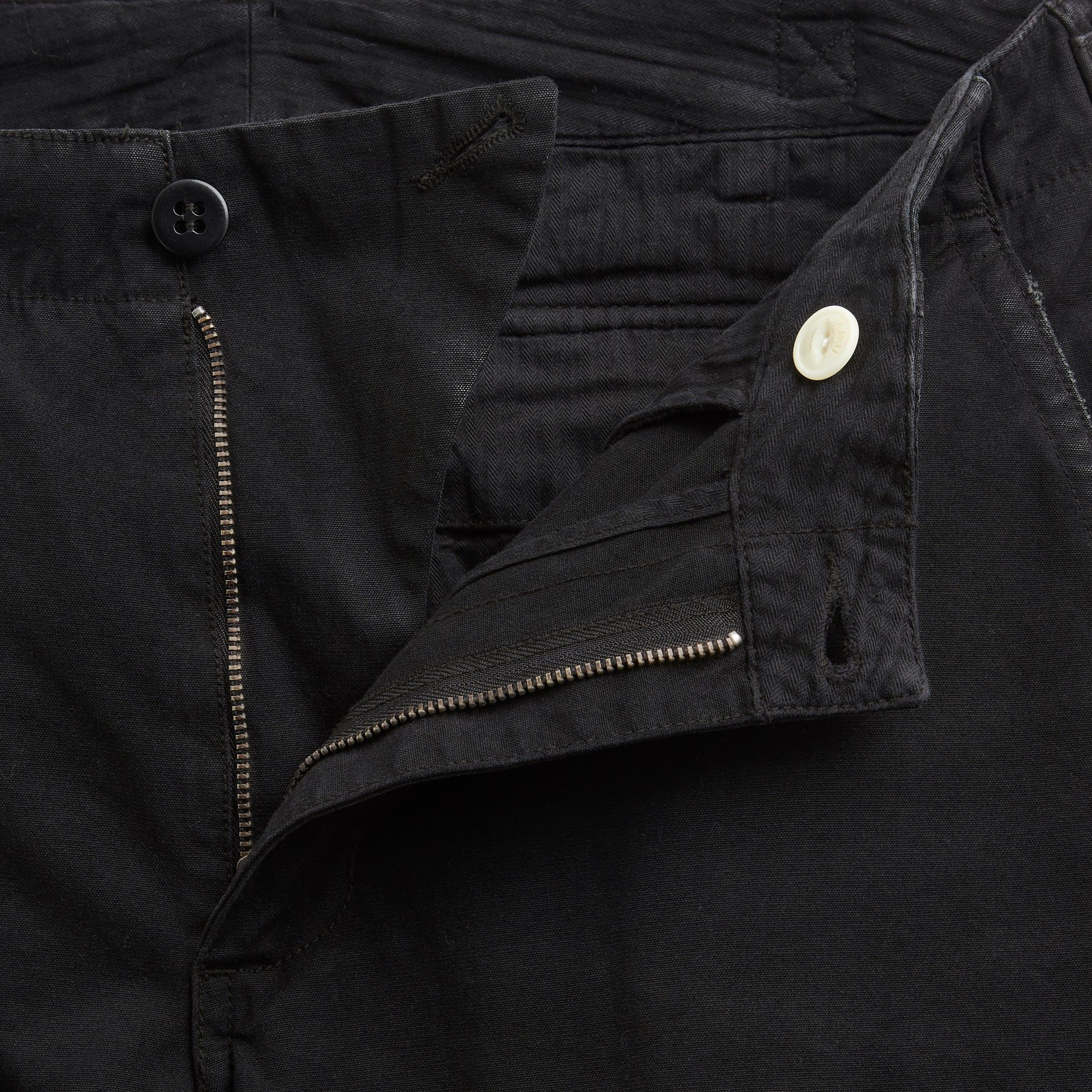 Cargo Pant Noir - Champ de Manoeuvres