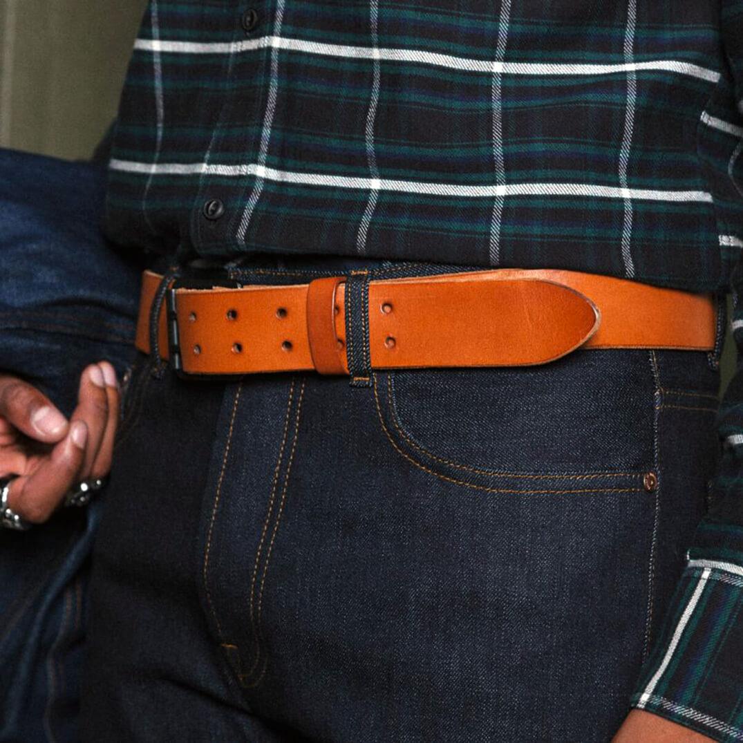 Ceinture Cuir M45 - Champ de Manoeuvres