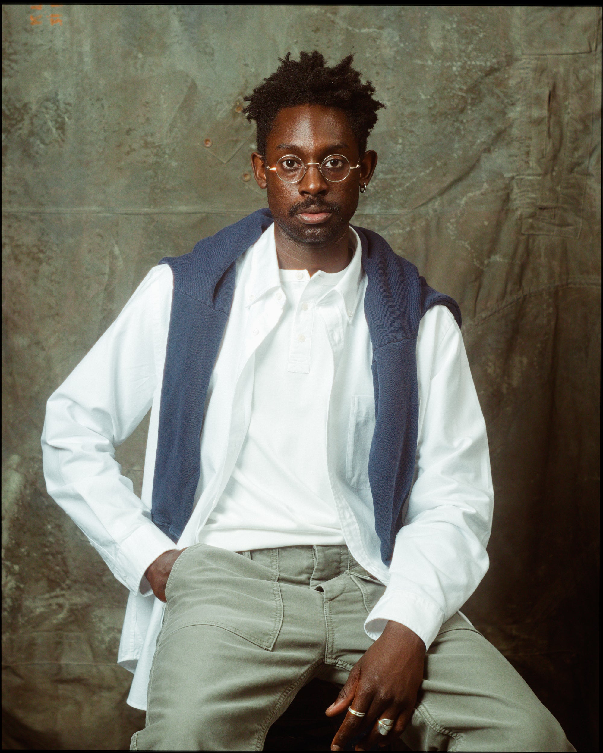 chemise button down oxford blanche