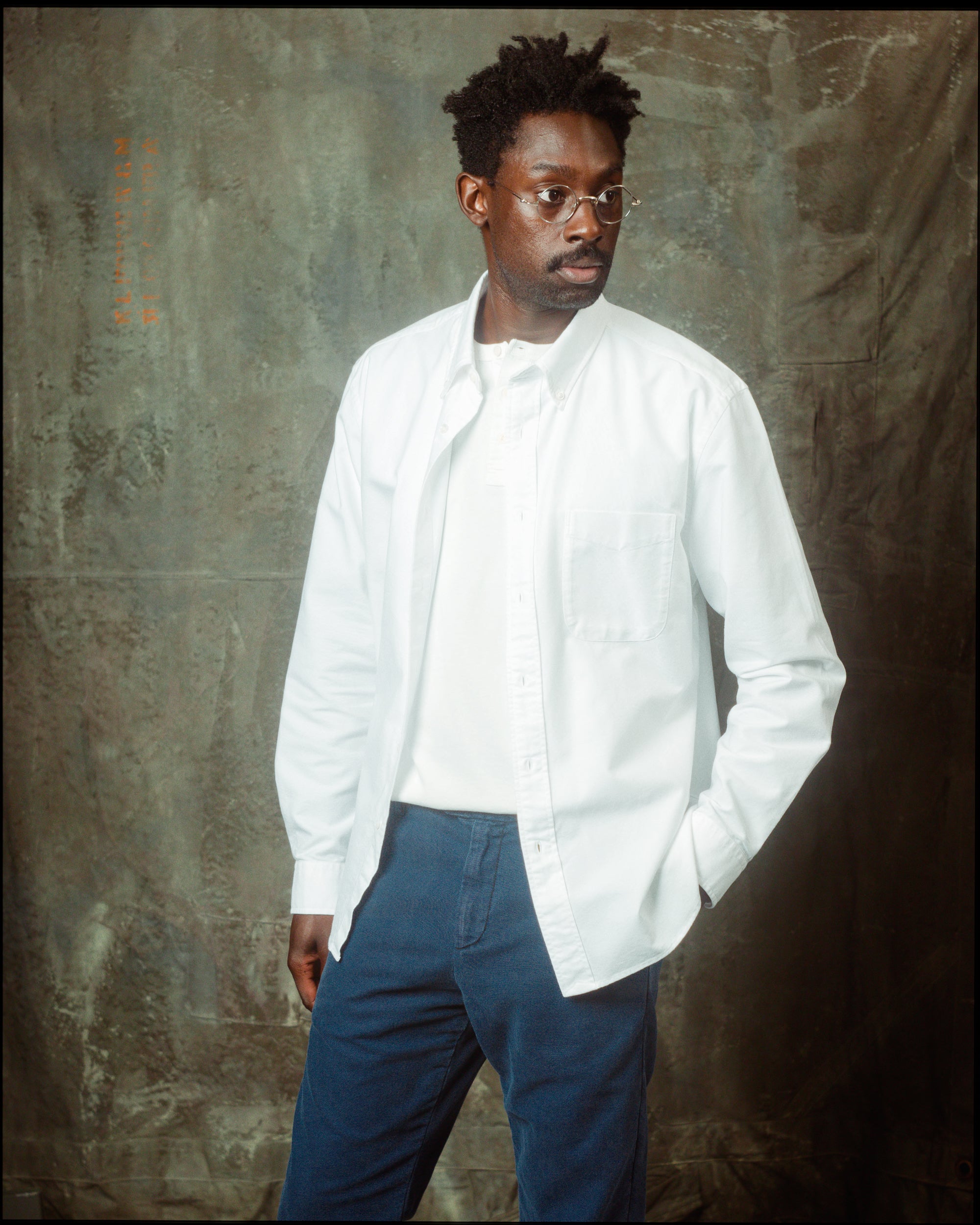 chemise oxford homme button down oc