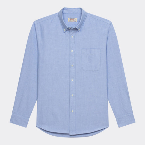 Chemise oxford button down bleue