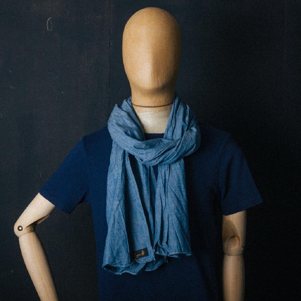 Foulard Chambray Collect - Champ de Manoeuvres