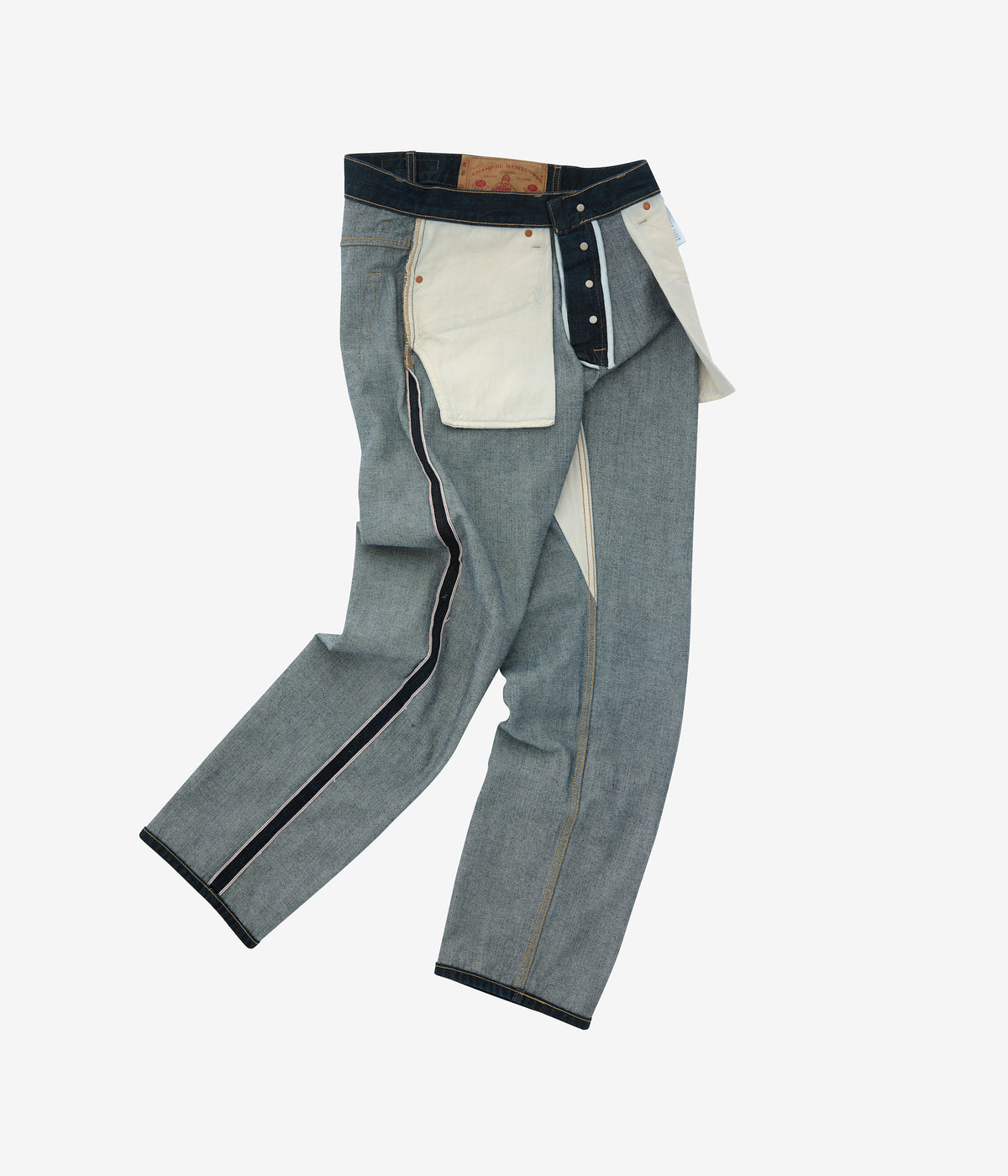 Japanese Selvedge Jeans 14 oz Blue — Cut 3320