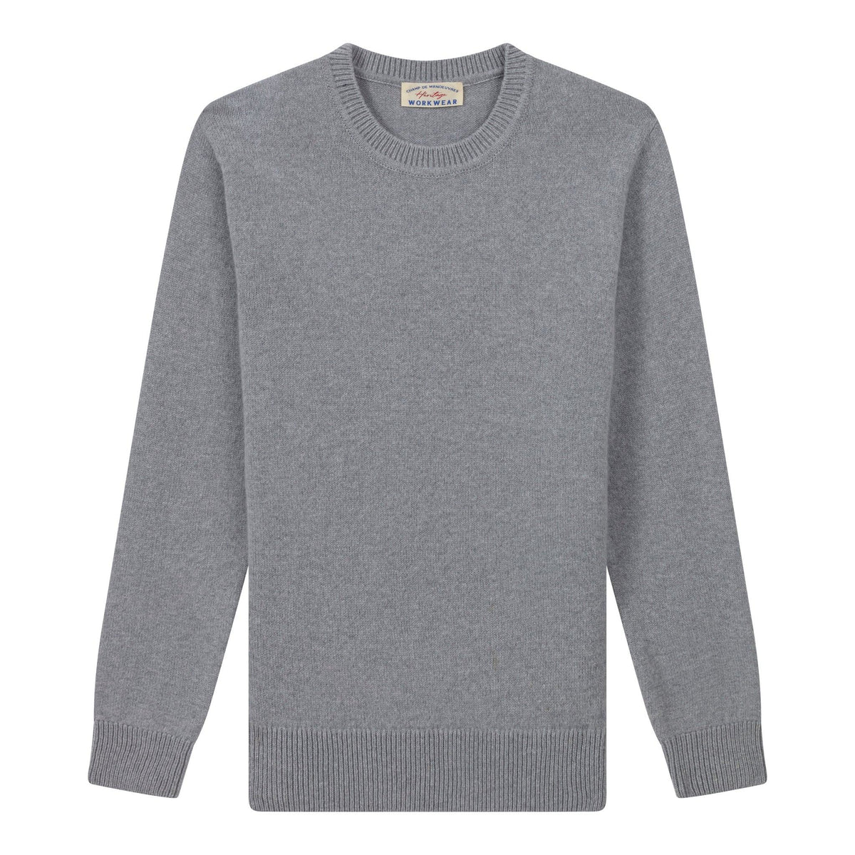 Pull Lambswool Gris clair