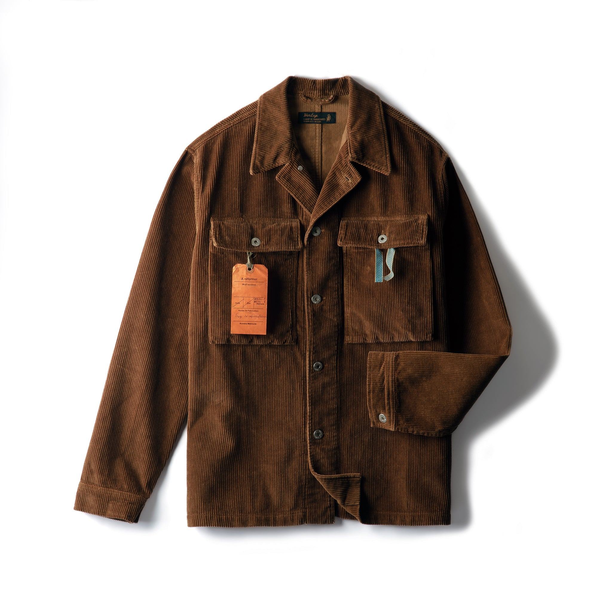 Surchemise Utility corduroy - Champ de Manoeuvres