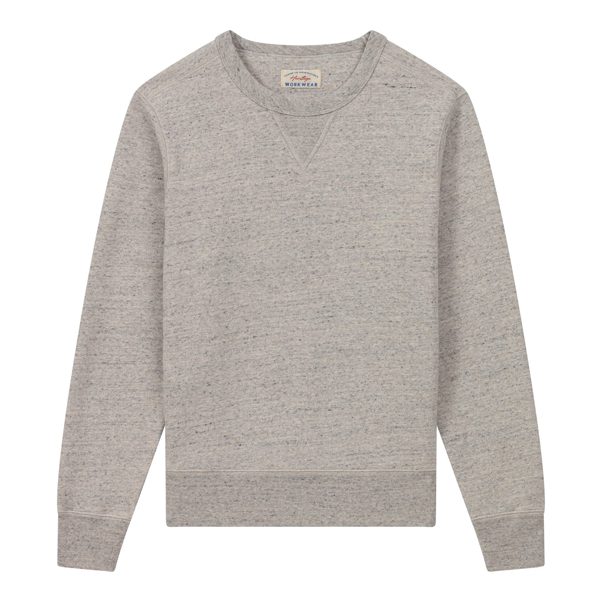 sweatshirt en coton style Ivy League pour homme - Champ de Manoeuvres
