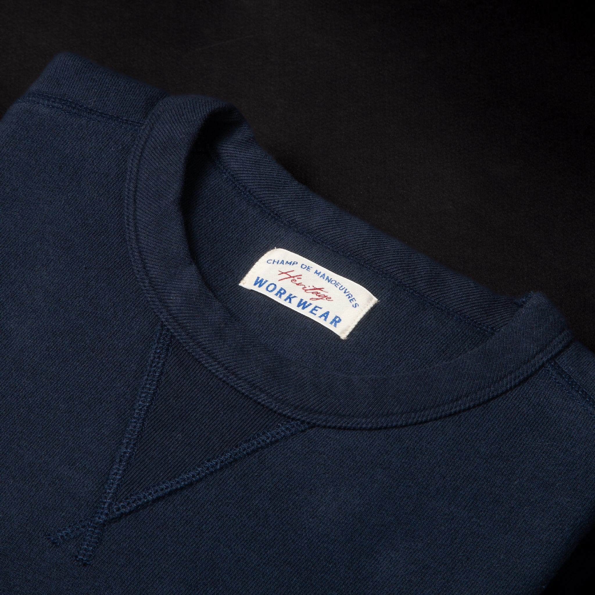 Sweatshirt Heritage Marine - Champ de Manoeuvres