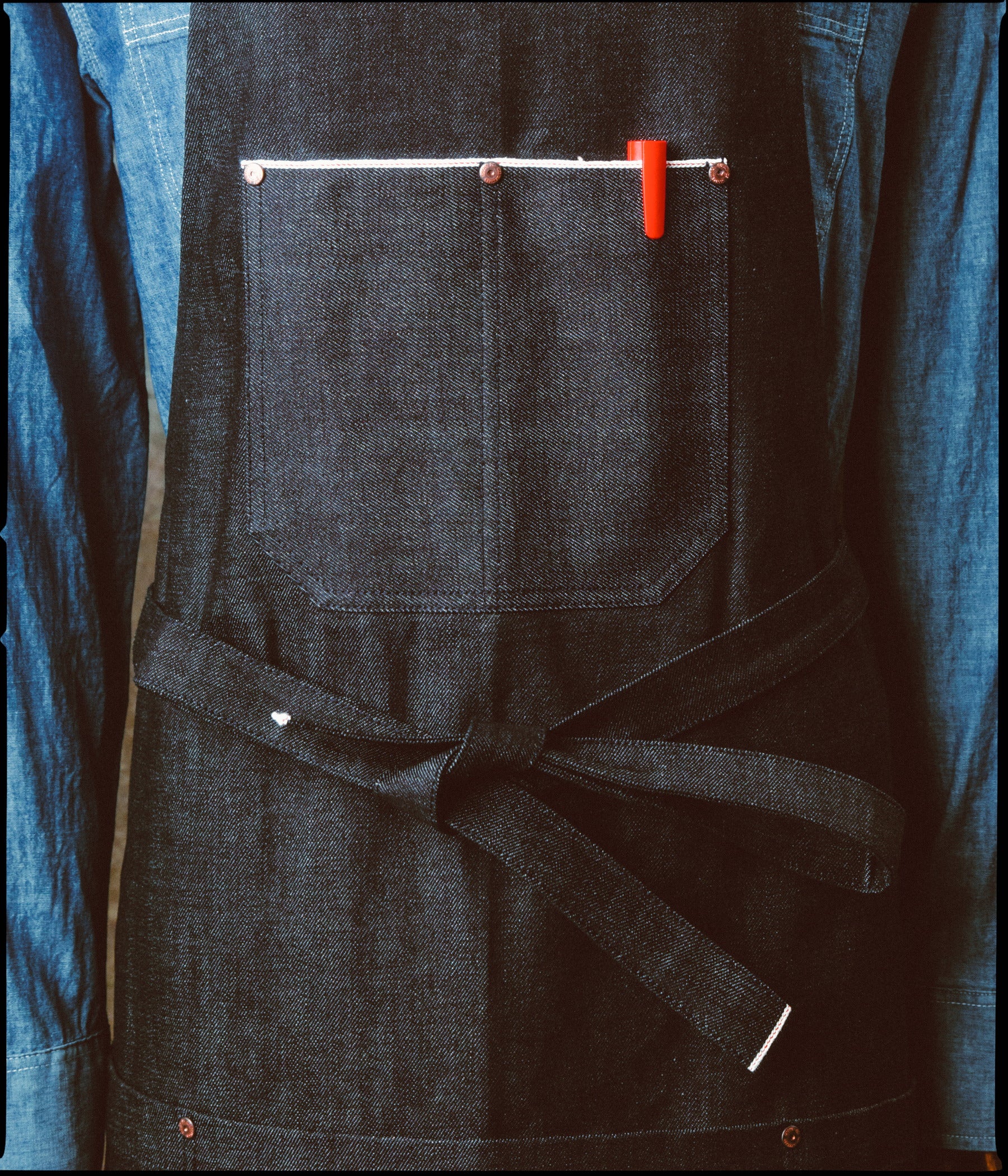 Tablier denim selvedge