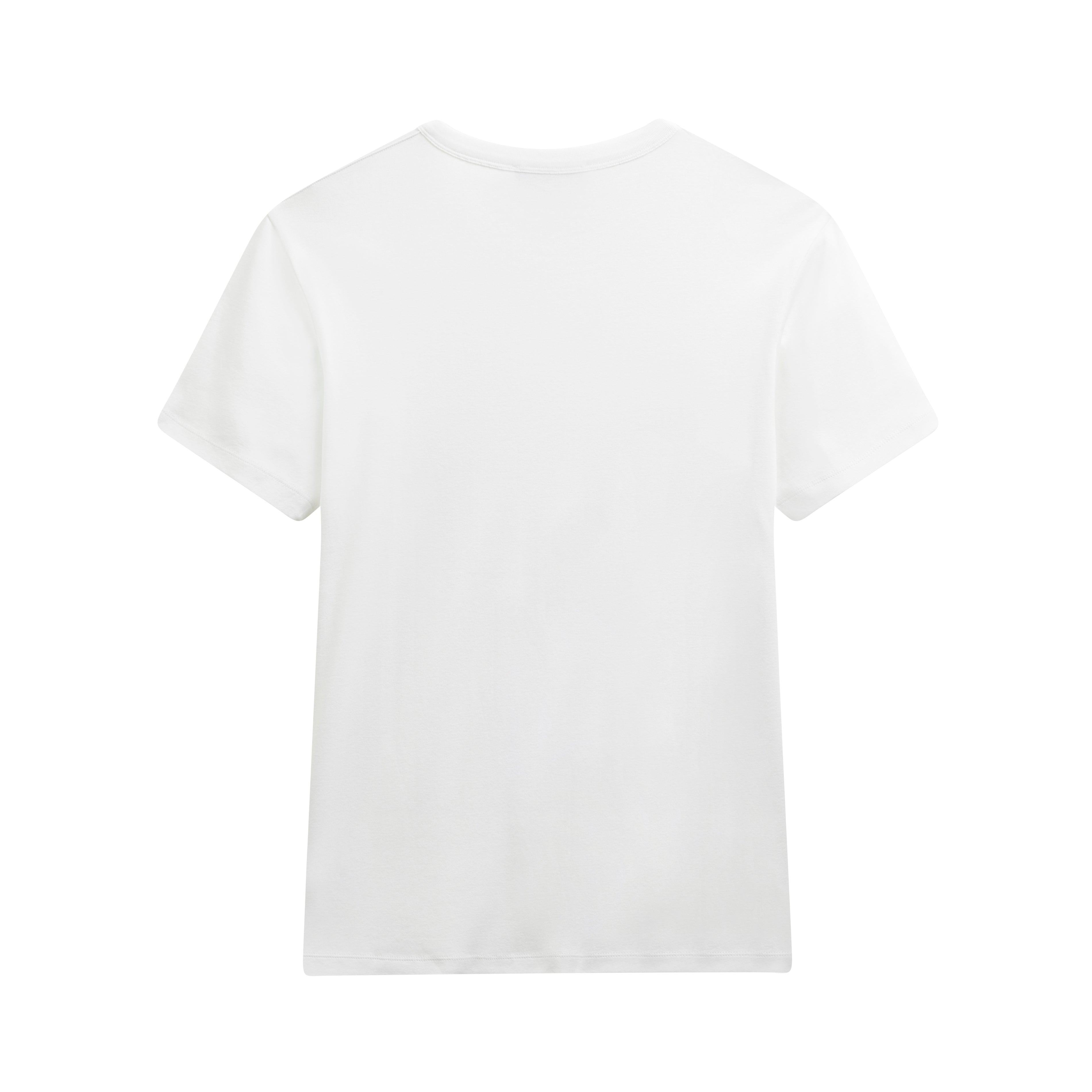 Tee-shirt Blanc héritage - Champ de Manoeuvres