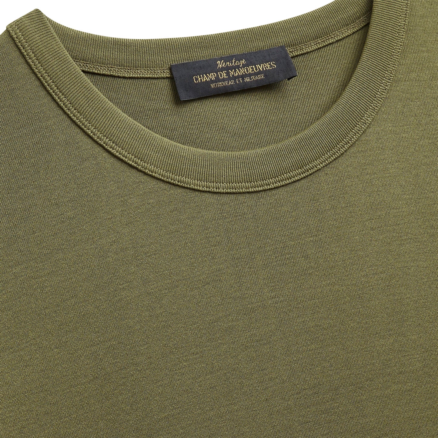 Tee-shirt Kaki Héritage - Champ de Manoeuvres