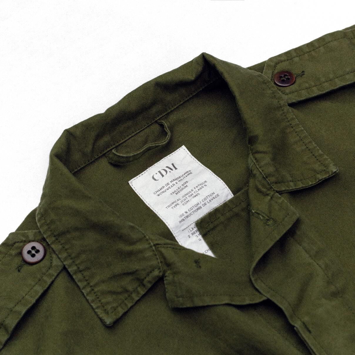 Tropical Jungle jacket Kaki - Champ de Manoeuvres