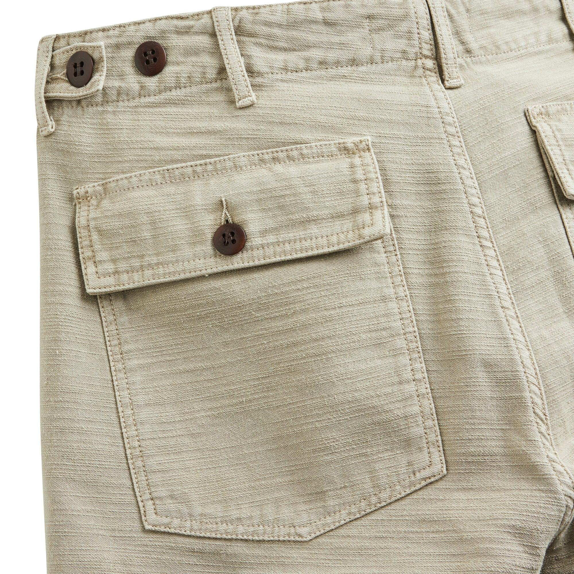 Utility Pant Fatigue sable - Champ de Manoeuvres