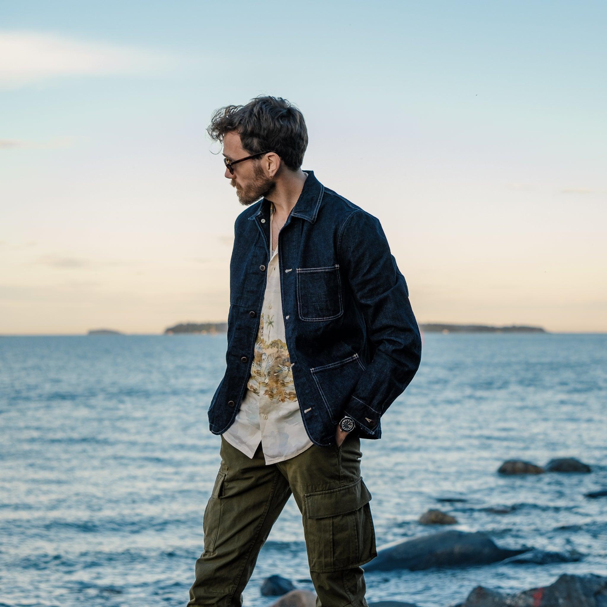 Veste de travail Selvedge - Champ de Manoeuvres