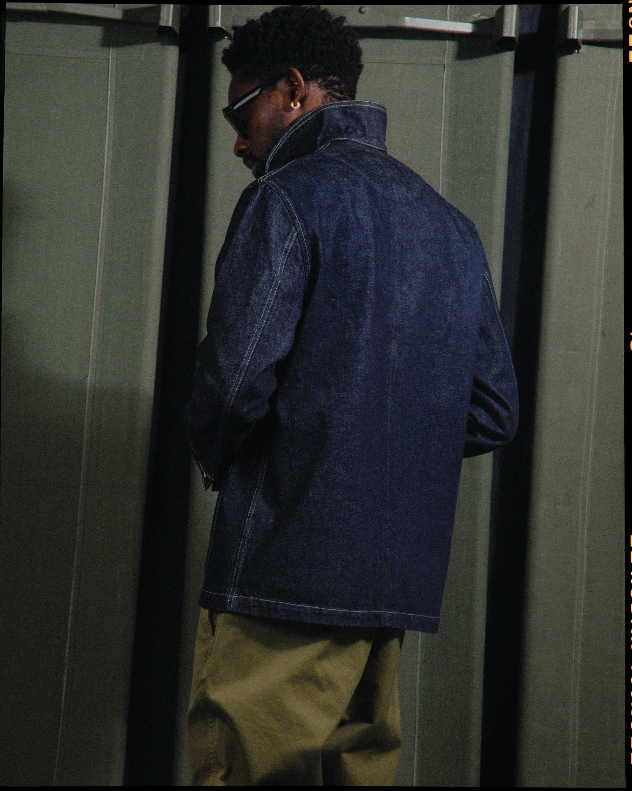 Selvedge work jacket