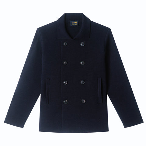 Caban tricot en Laine