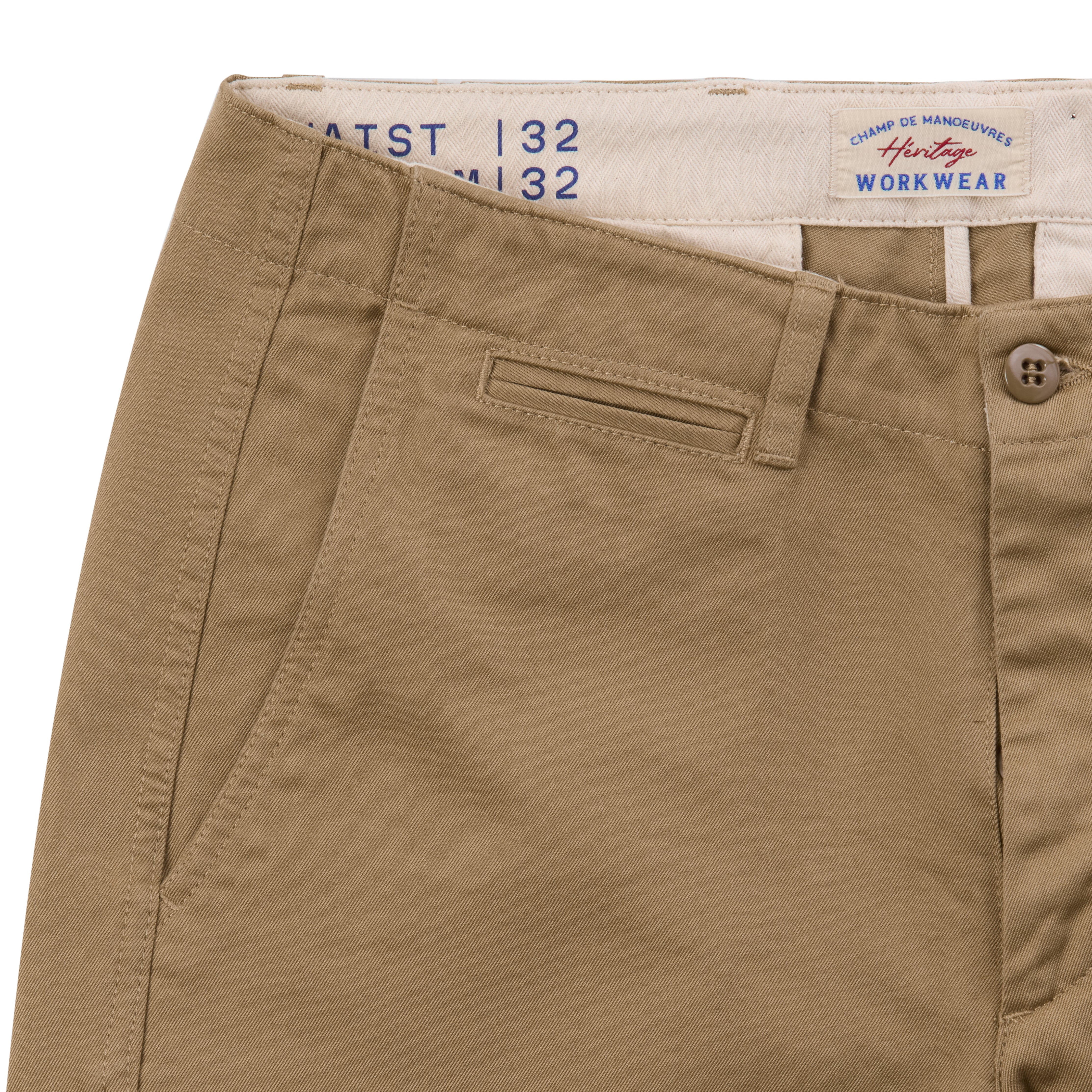 chino homme officier sable us trouser detail poches
