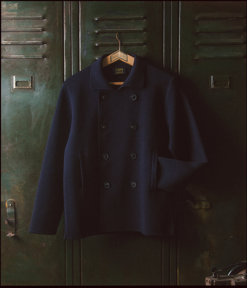 Caban tricot en Laine