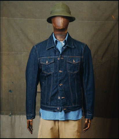BLOUSON JEANS BRUT