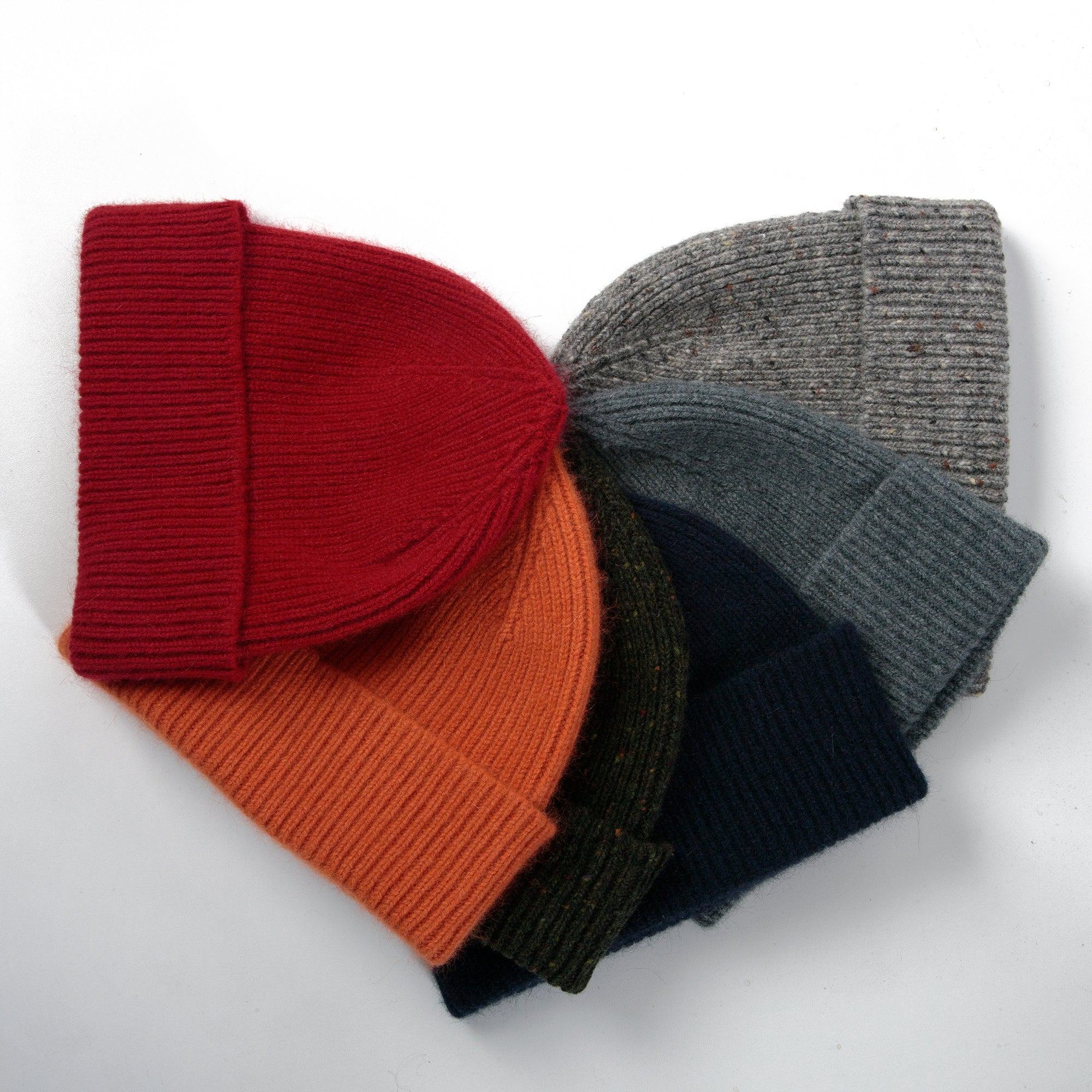 Bonnet Laine Vintage Gris mélange - Champ de Manoeuvres 