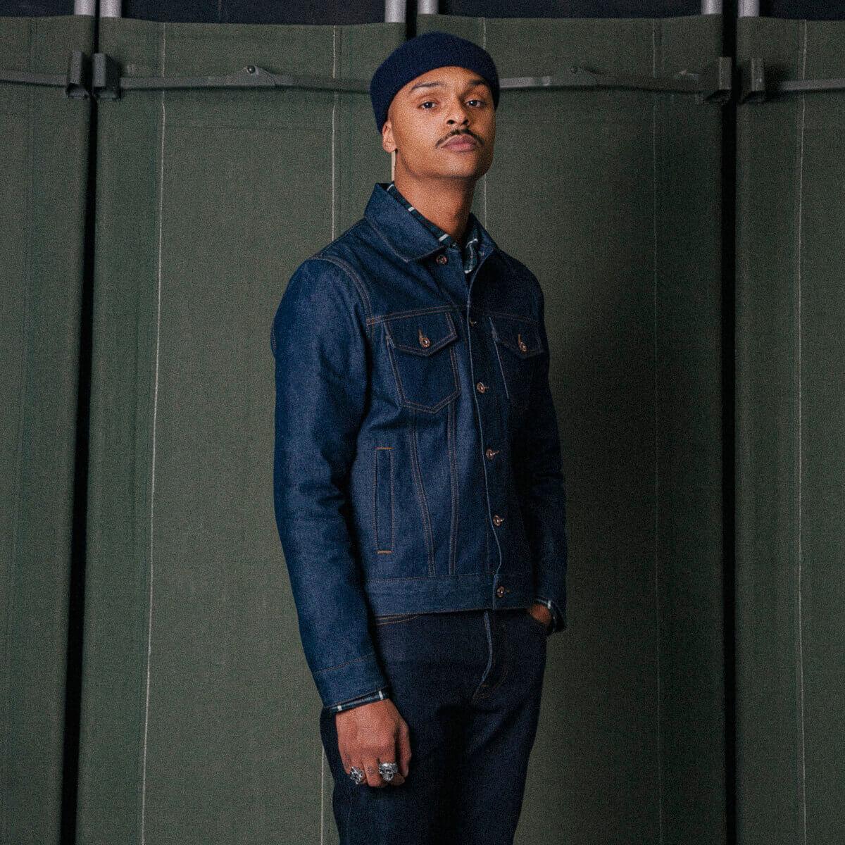 Bonnet Laine Vintage Navy
