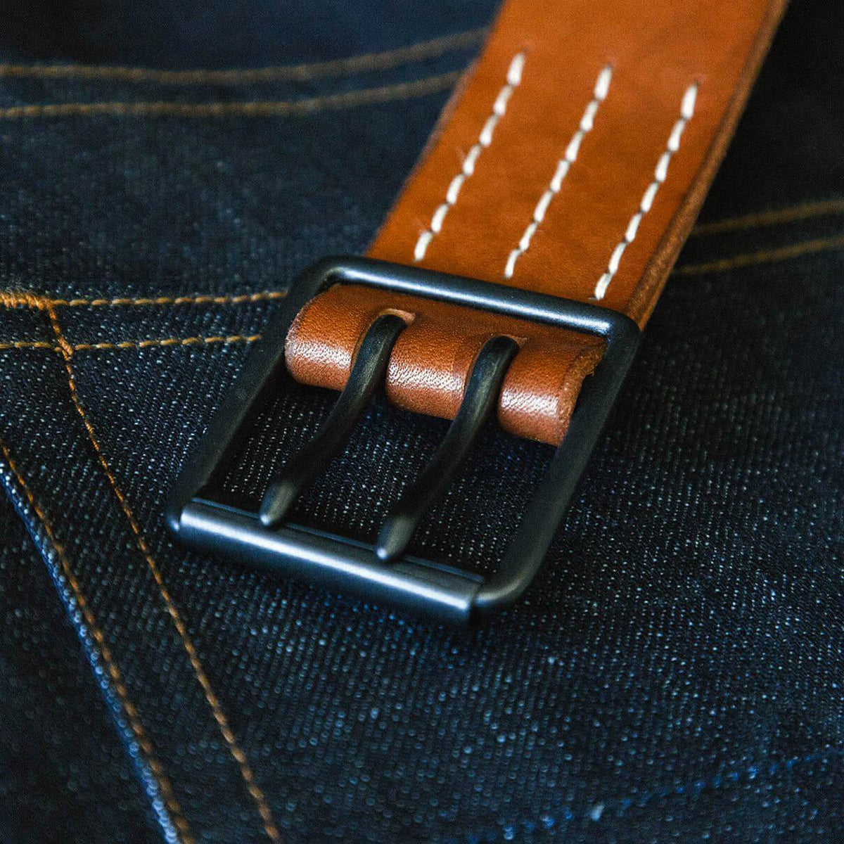 Ceinture Cuir M45 - Champ de Manoeuvres 