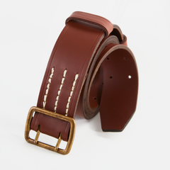 Ceinture en cuir pleine fleur de vachette — vue principale, ceinture cuir homme
