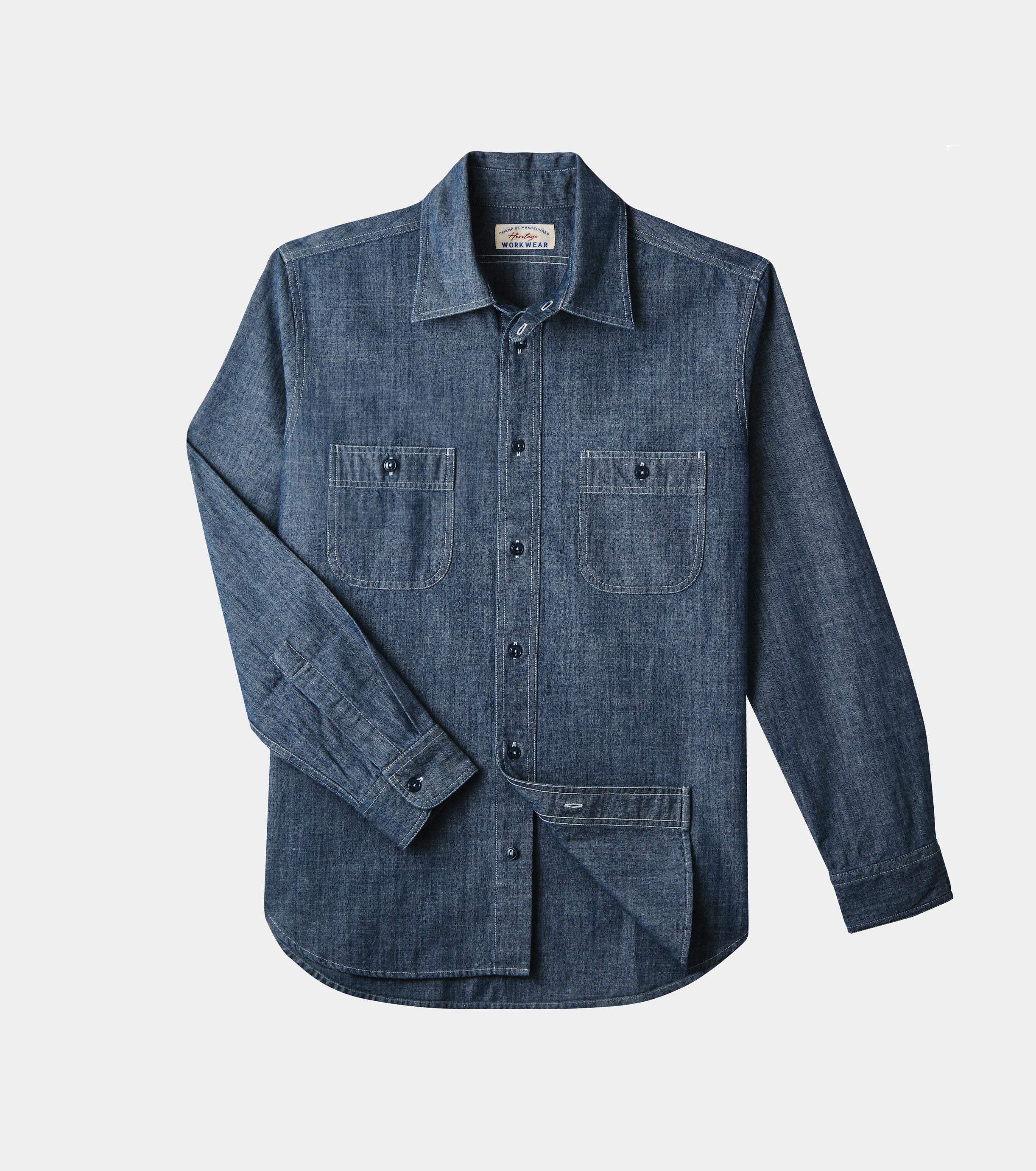 Chemise Work Chambray Homme