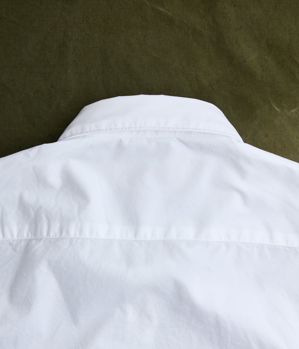 CHEMISE EN POPELINE - BLANC OPTIQUE