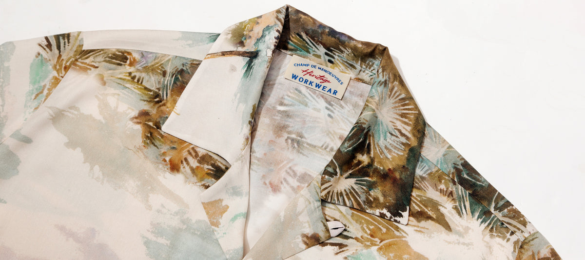 Men's Hawaiian Shirt, Cuban Collar