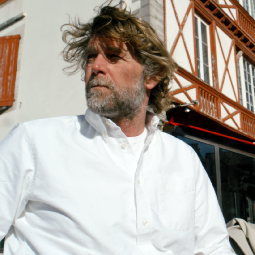 Chemise oxford button down blanche