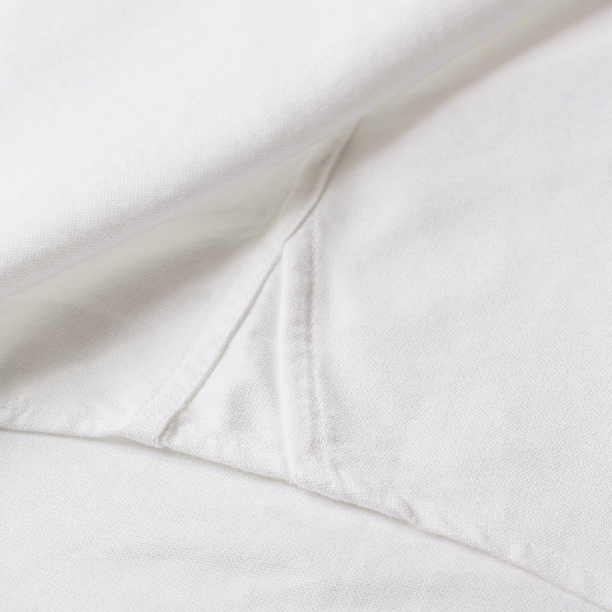 Chemise oxford button down blanche - Champ de Manoeuvres 