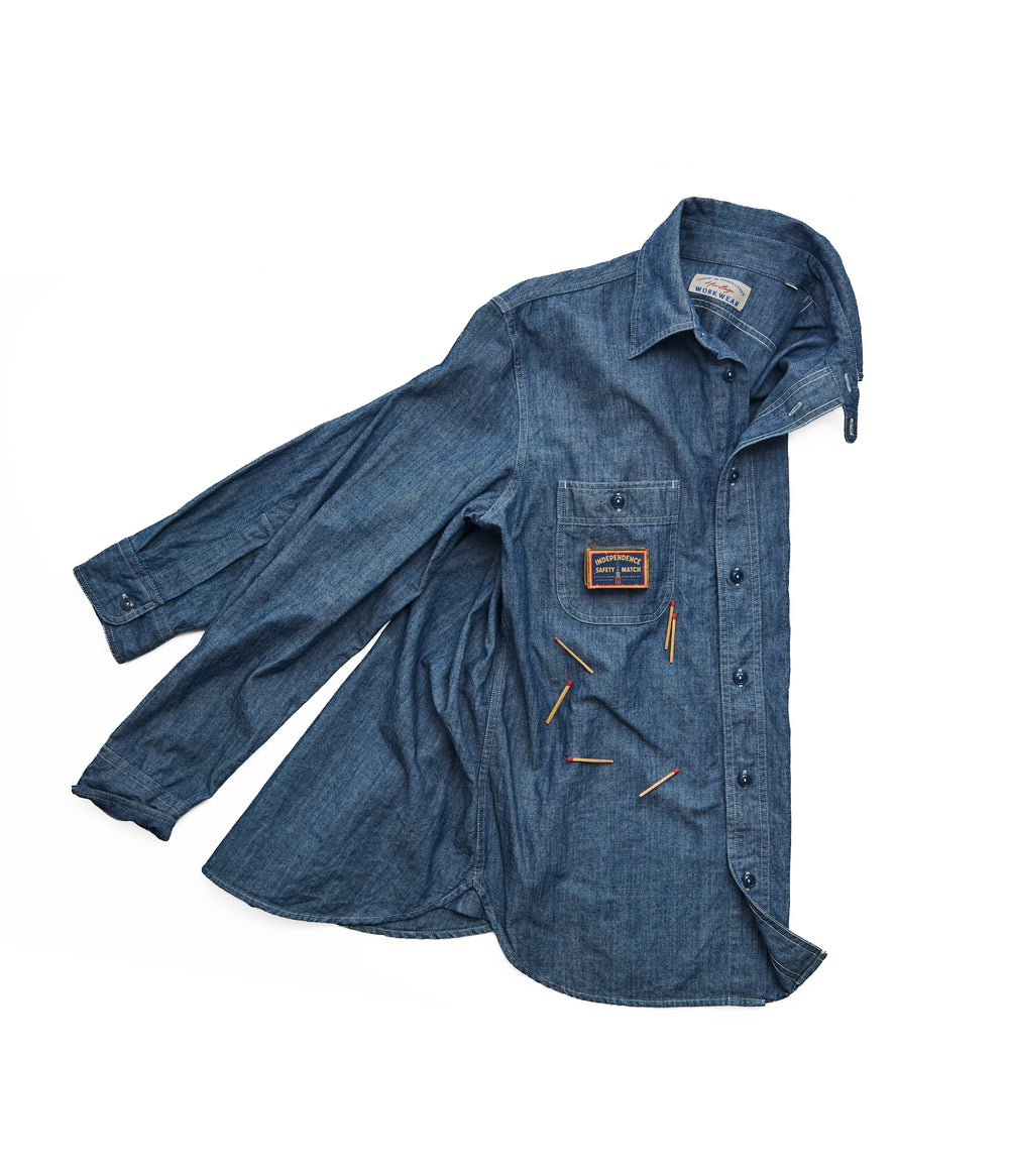 Chemise Work Chambray Homme