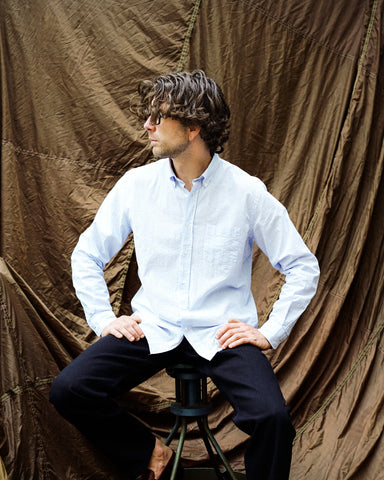 Chemise Seersucker à Rayures