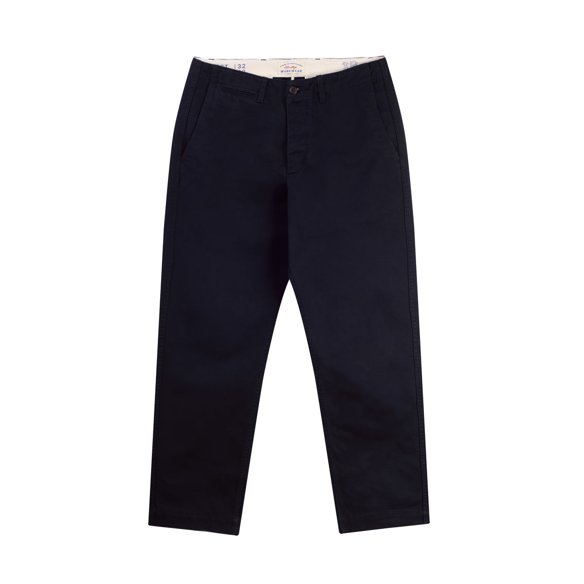 Chino Officier Pant Navy — vue principale, chino officers navy
