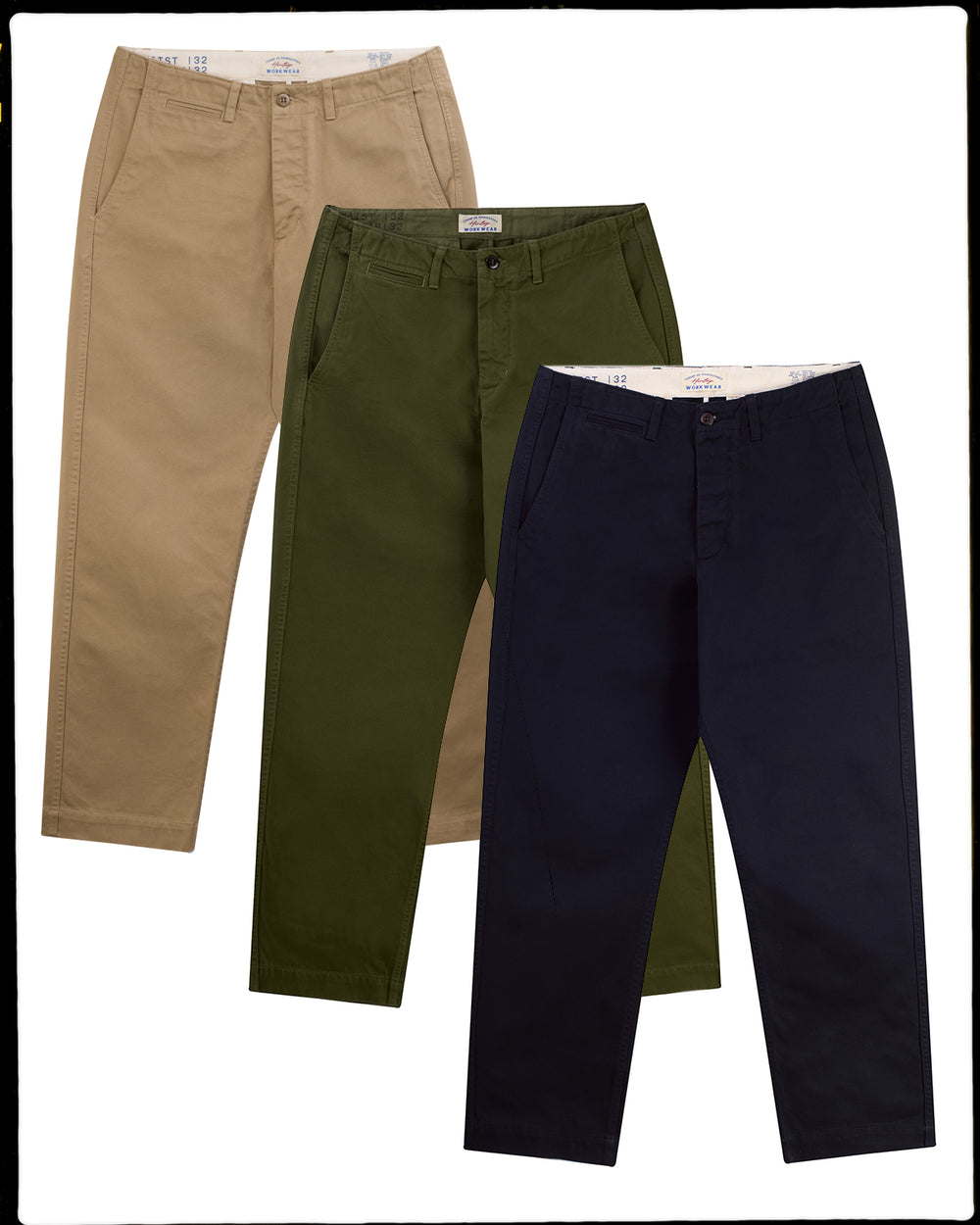 Chino Officier Pant kaki