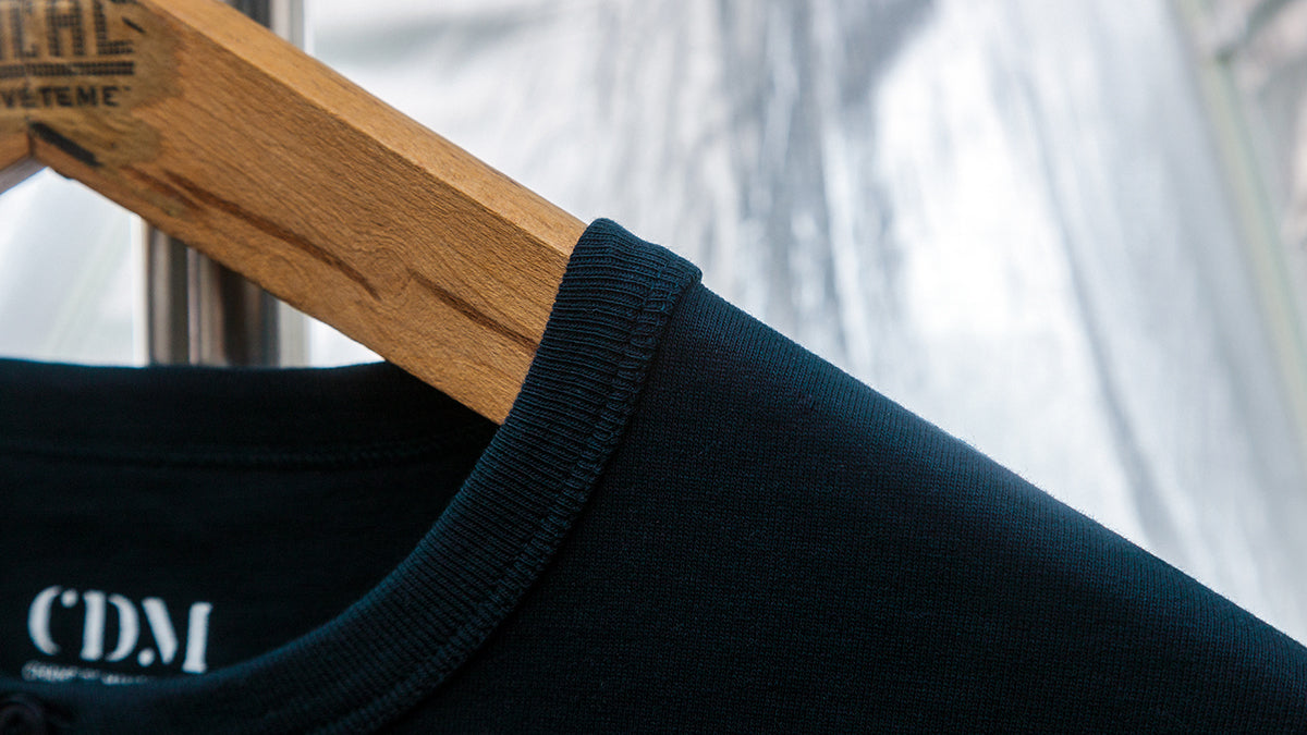 Le Henley gaufré Homme