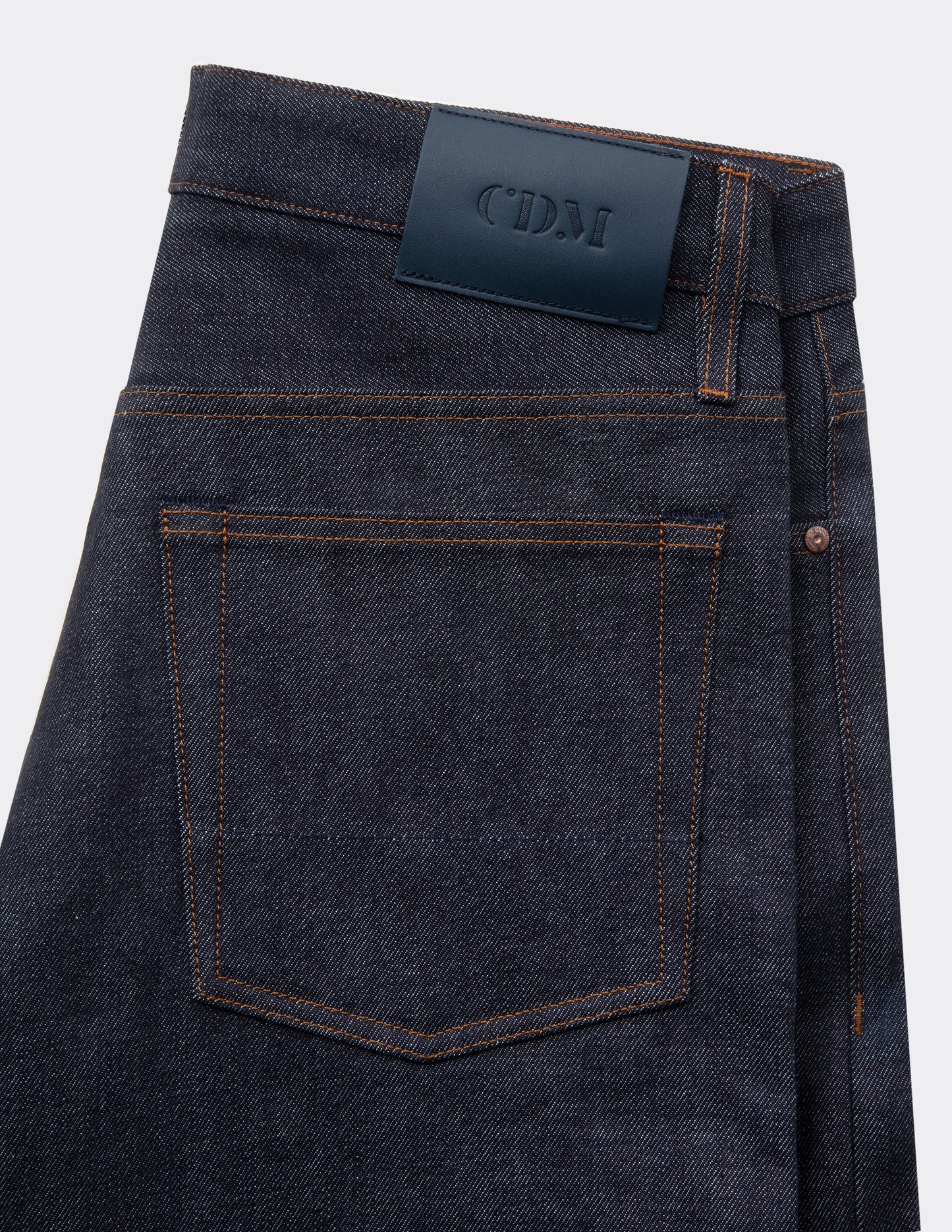 vue dos jeans selvedge japonais