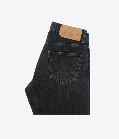 Jean Droit Japonais Sel et Poivre 14 oz
