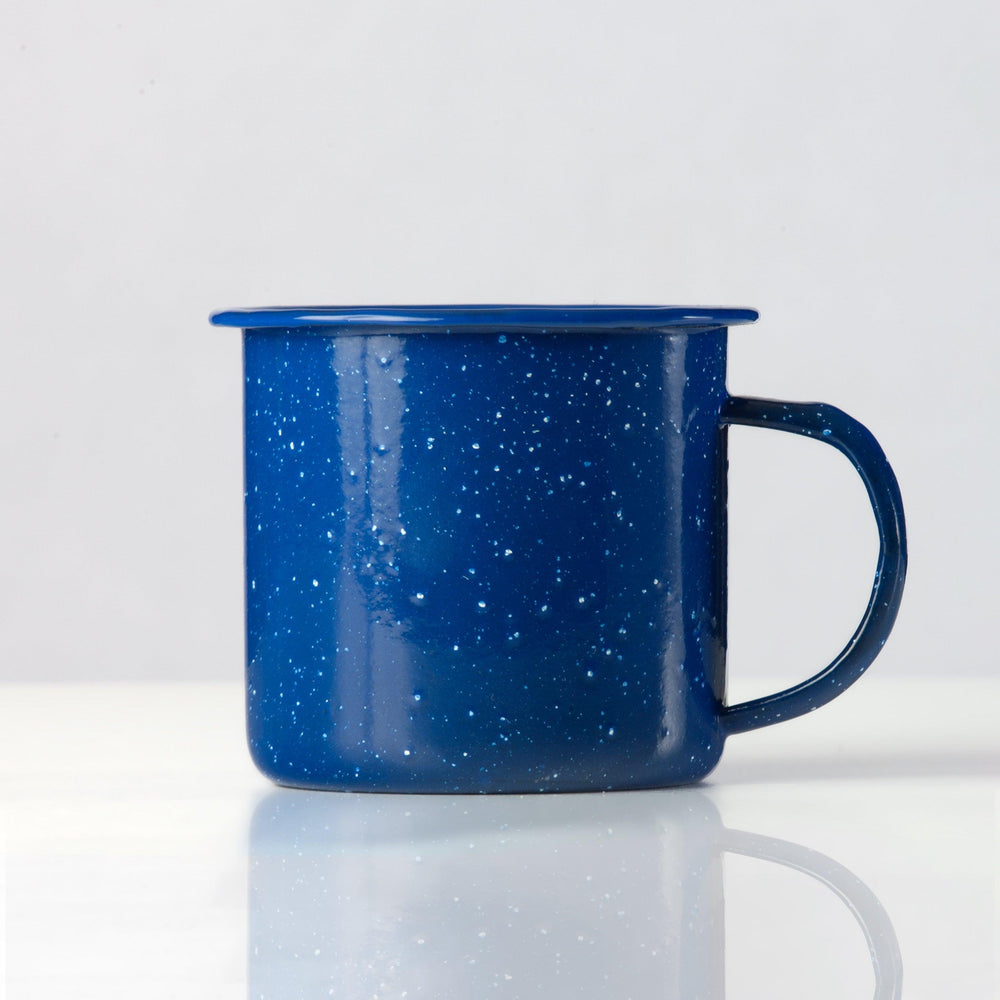 Vintage enameled mug 
