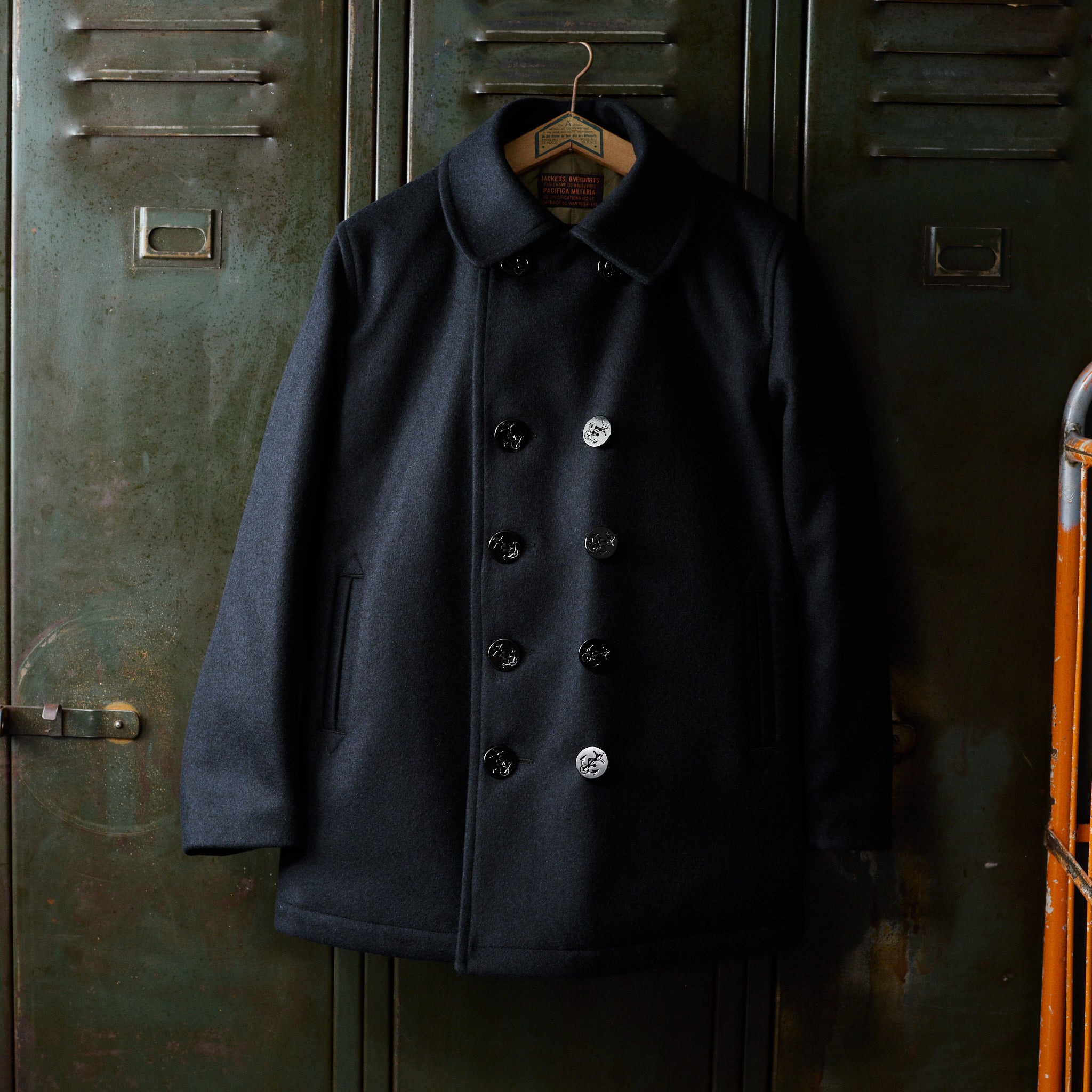 Pea Coat Caban Coat - Main Image