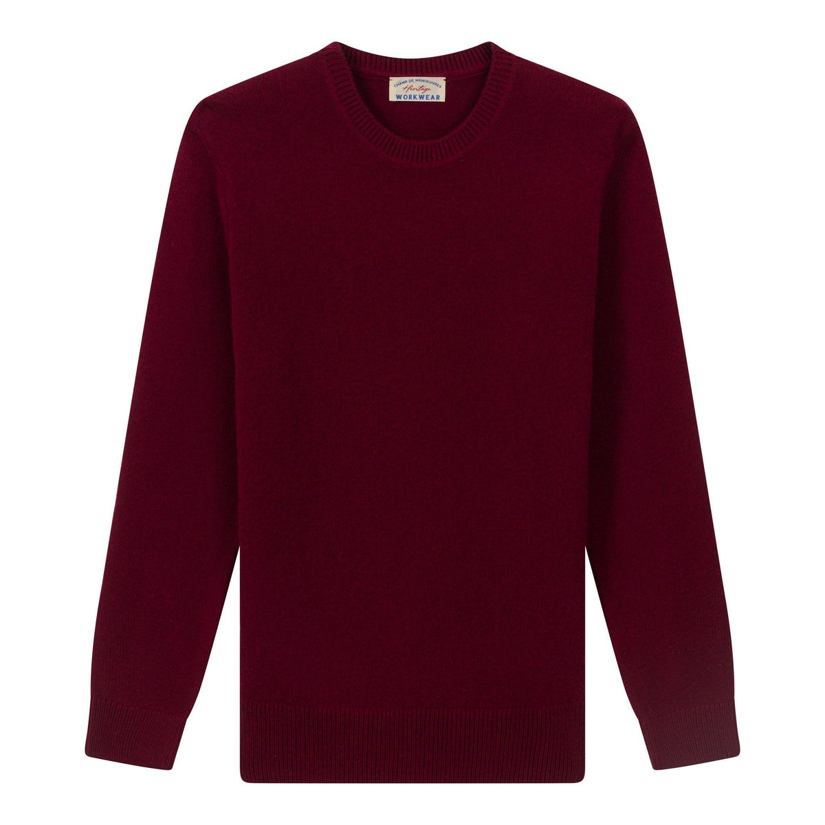 Pull Lambswool Bordeaux