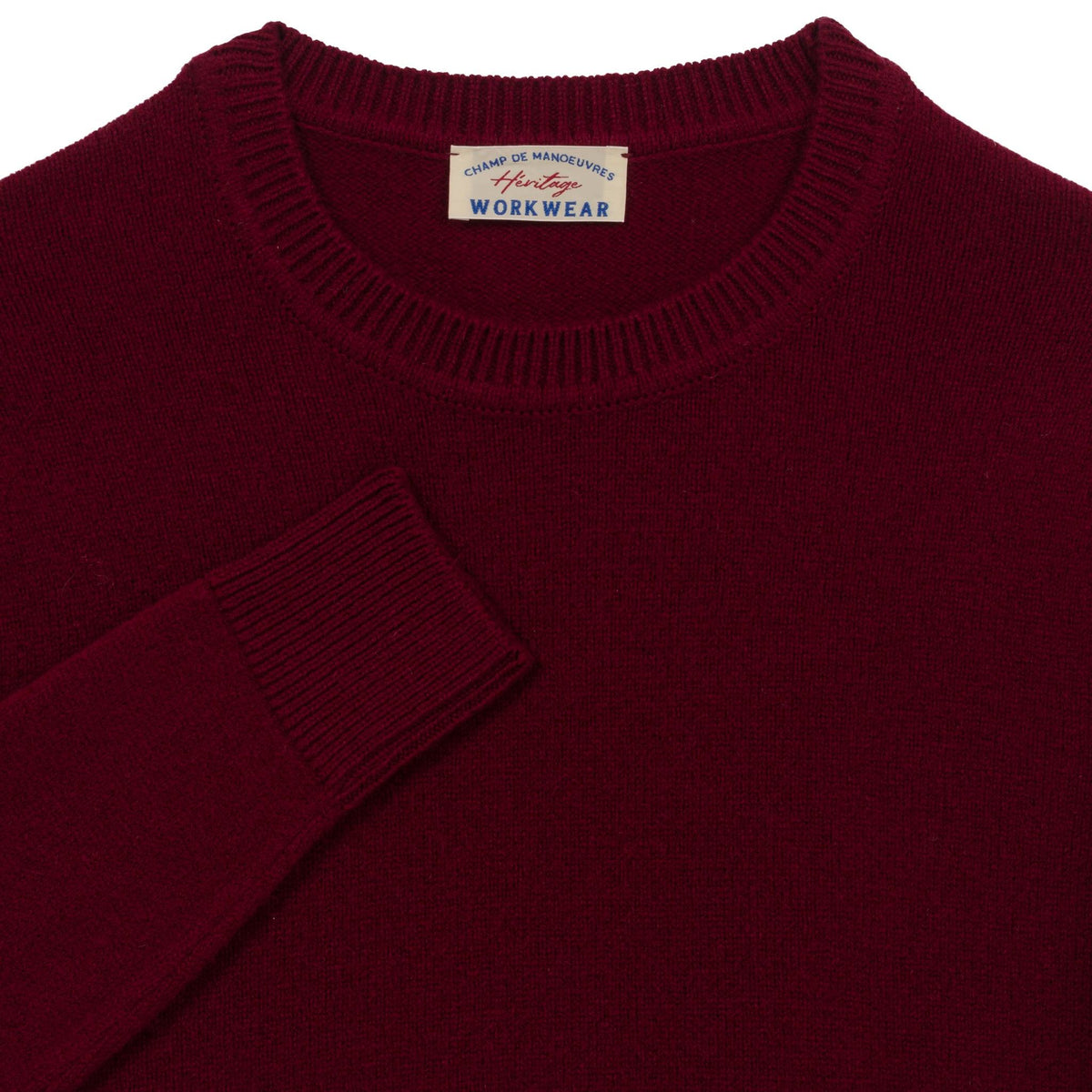 Pull Lambswool Bordeaux