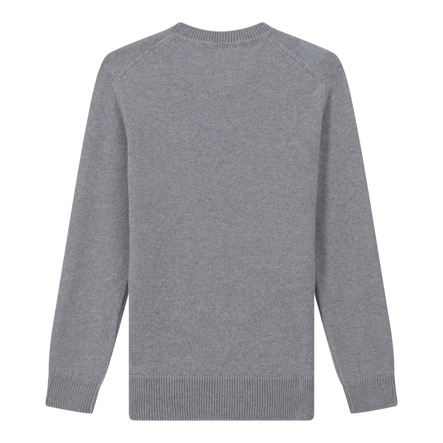 Pull Lambswool Gris clair - Champ de Manoeuvres 