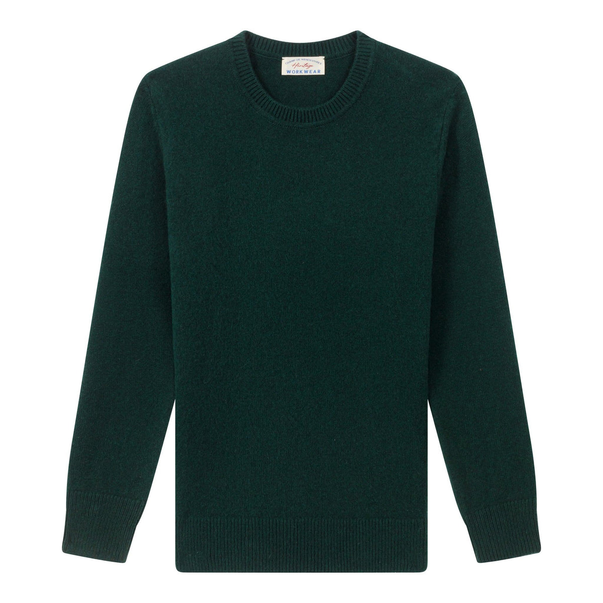 Pull Lambswool Vert Forêt